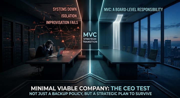 No Minimum Viable Company, No Cyber Recovery Strategy